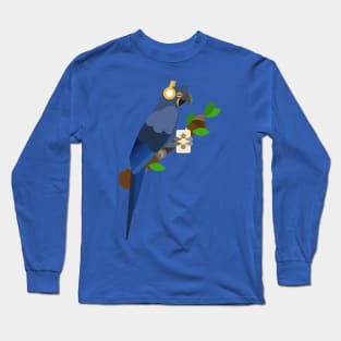 Macaw Mambo (Hyacinth Version) Long Sleeve T-Shirt